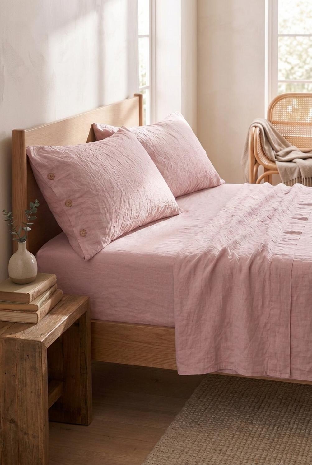 Matilde Completo Letto Rosa