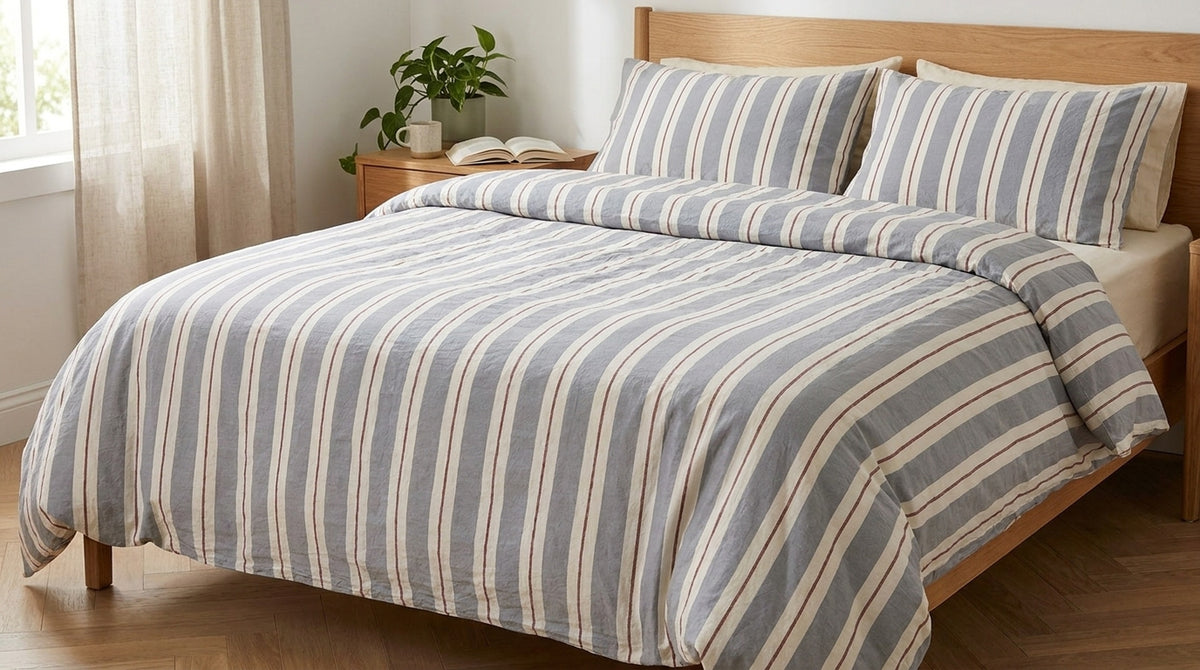 Matilde Duvet Cover Set Grey