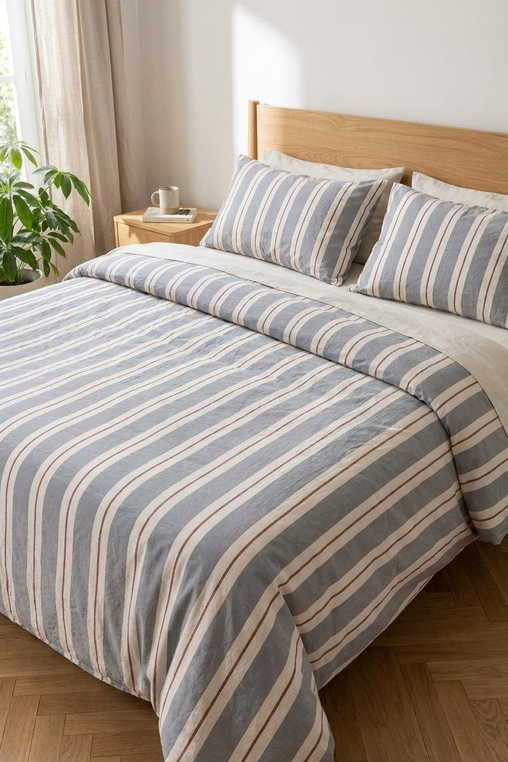 Matilde Duvet Cover Set Grey