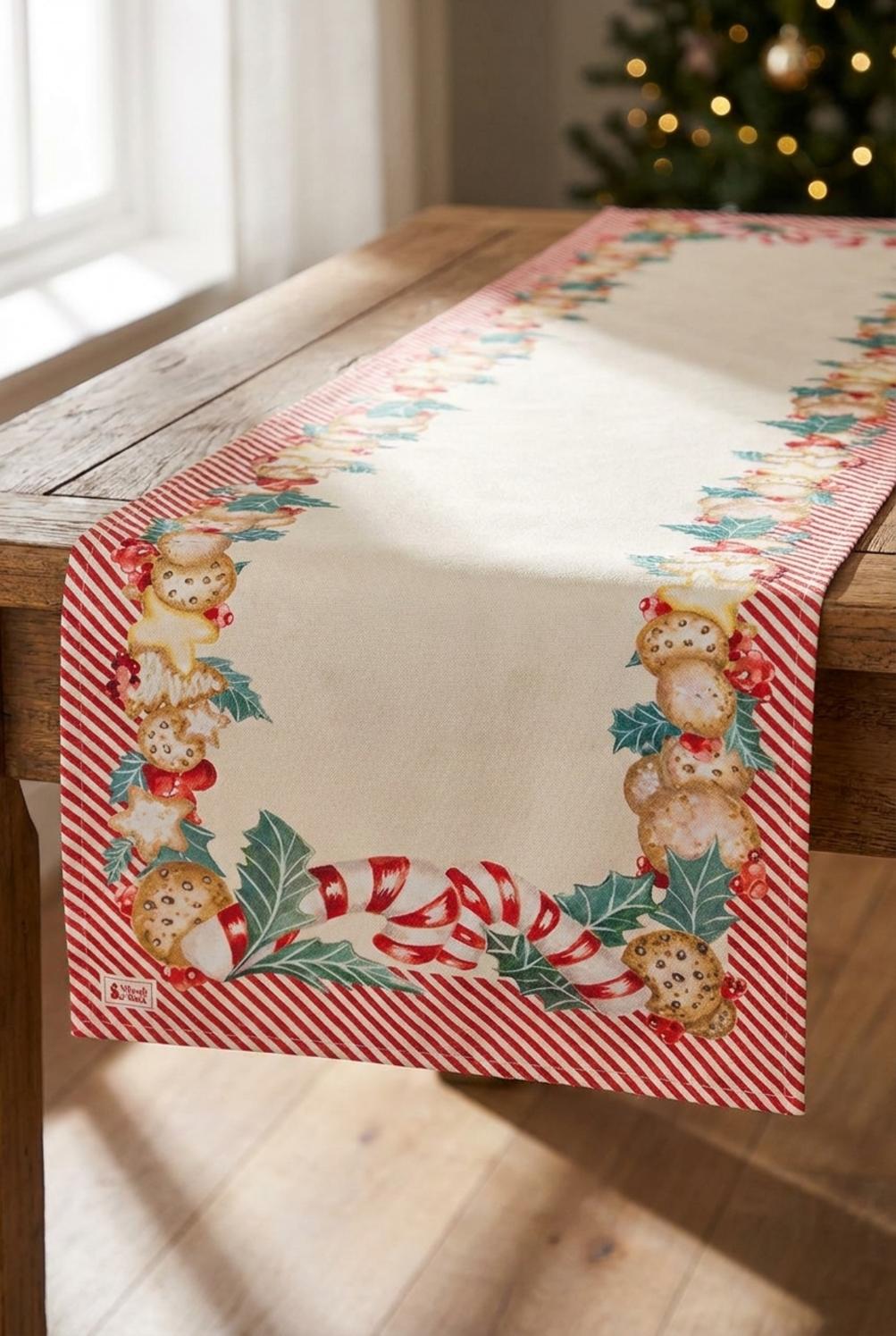 Delicious Christmas Runner Biscotti
