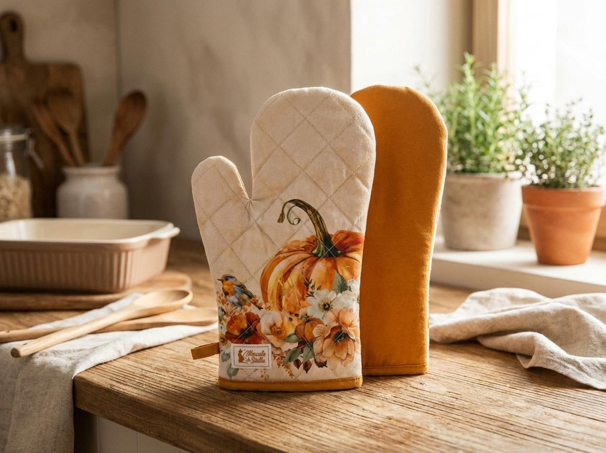 Racconti D'Autunno Guantone Zucca Destra - Orizzontale