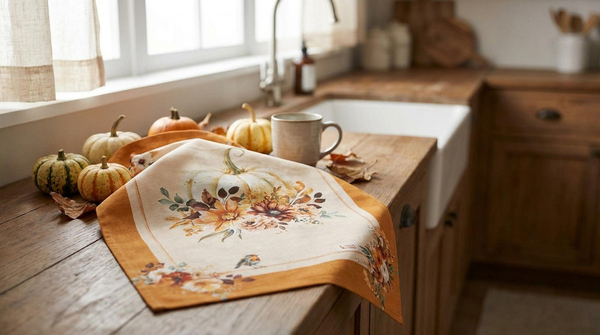 Racconti D'Autunno Canovaccio Zucca Bianca Centrale - Orizzontale
