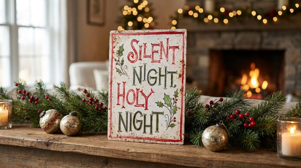 Bear Wonderland Metallo Silent Night - Orizzontale