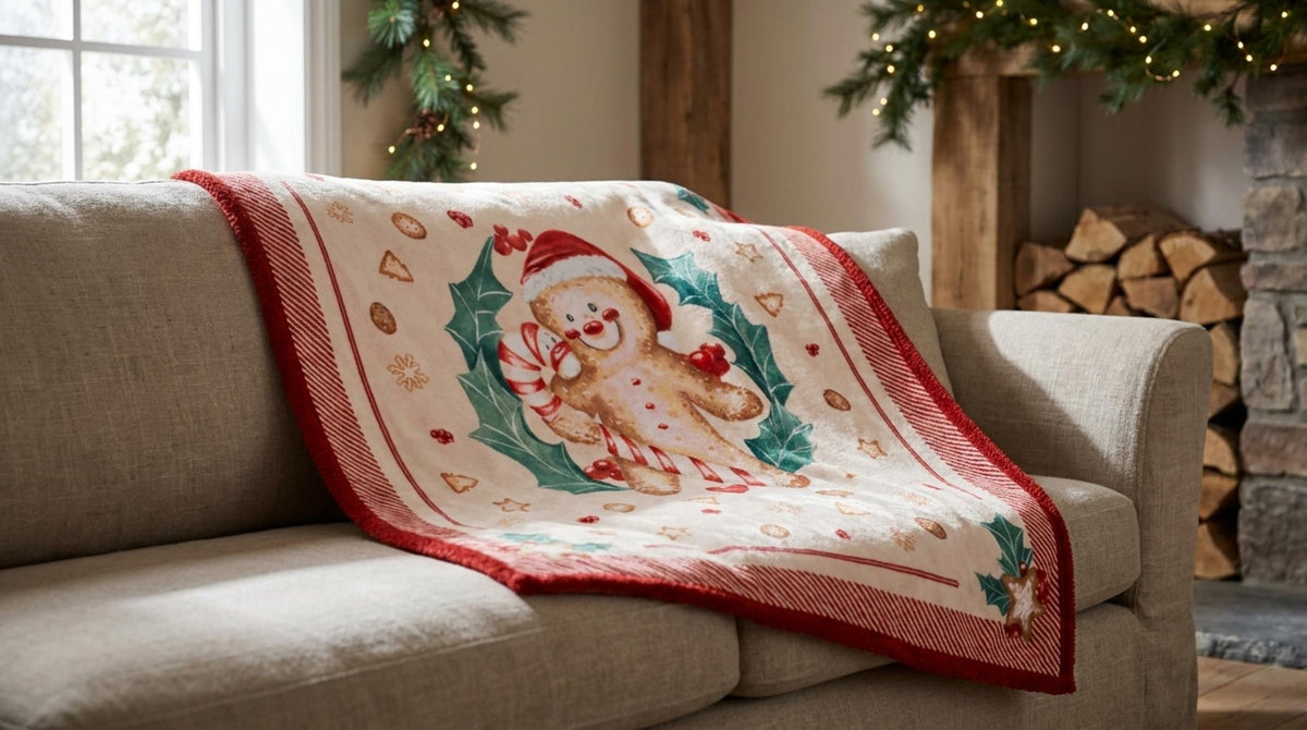 Delicious Christmas Plaid Pan Di Zenzero - Orizzontale