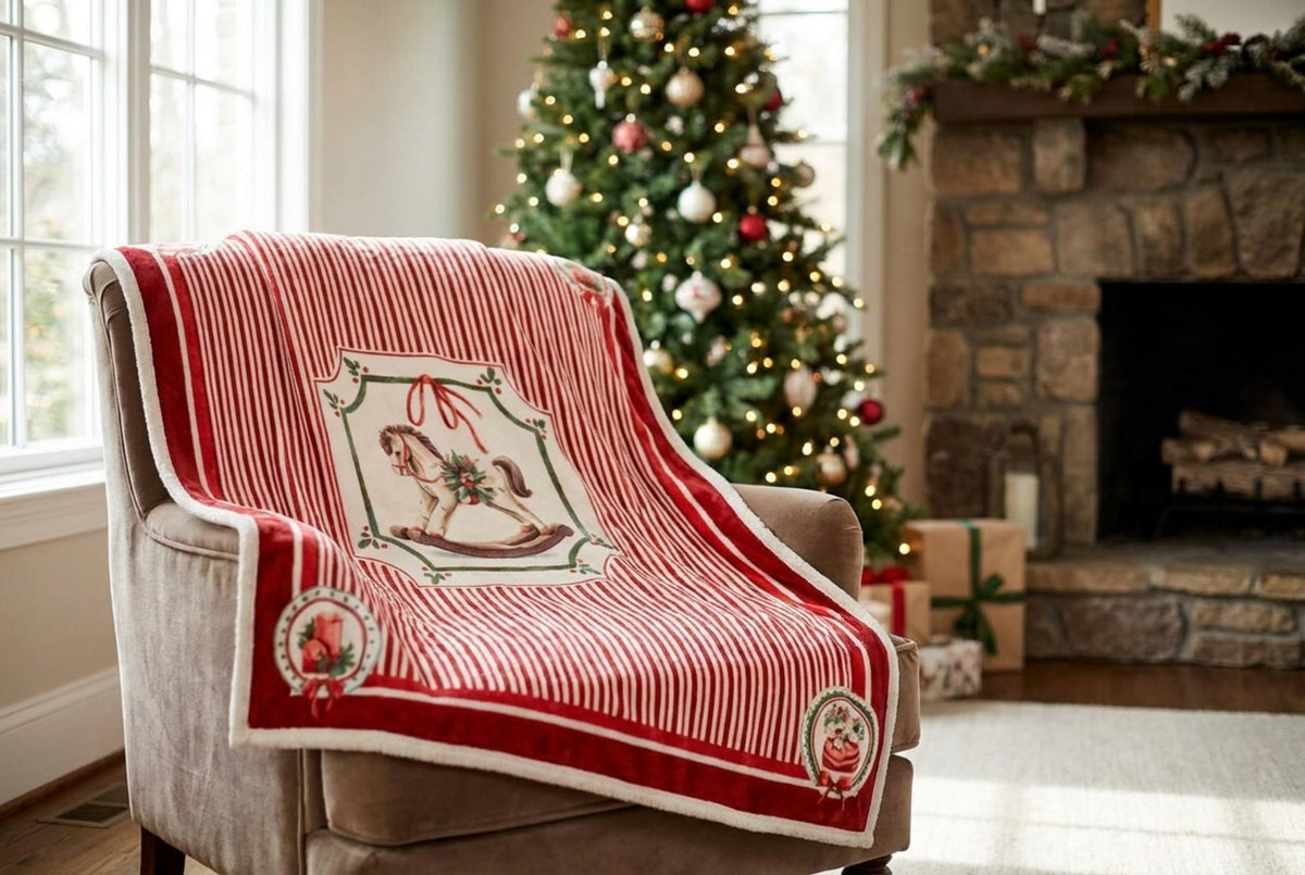Magic Noel Plaid Rosso - Orizzontale