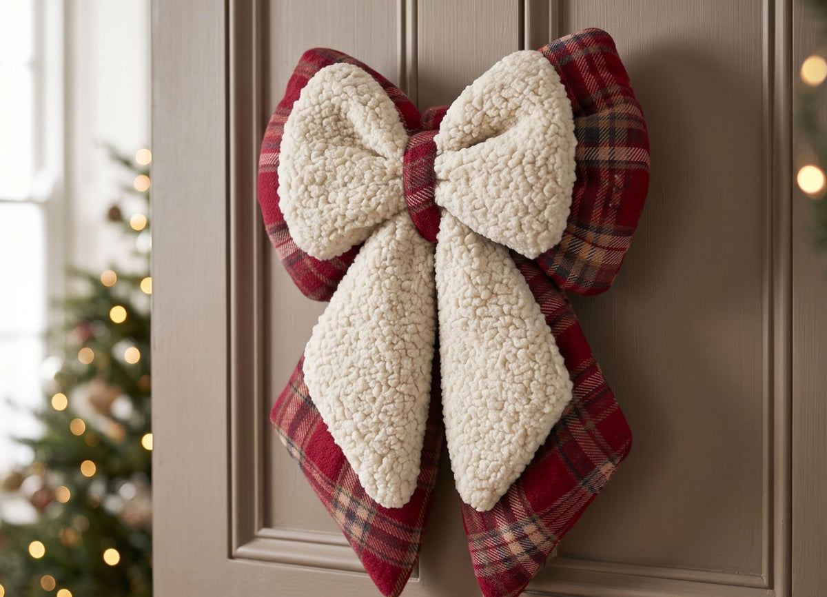 Cottage Tartan and Teddy Bow