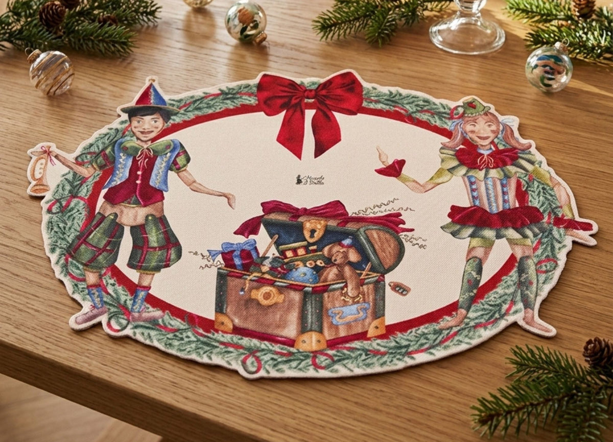 Vintage Toys Vinyl Placemat