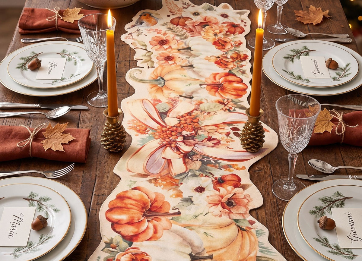 Racconti D'Autunno Vinyl Table Runner