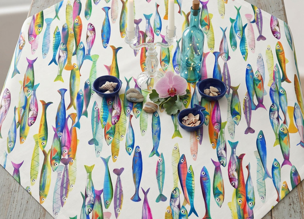 Poisson Bleu Centrepiece