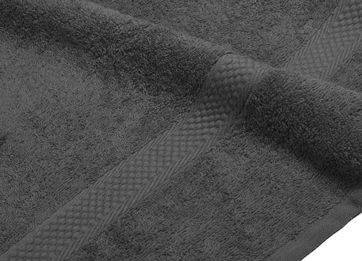 Minorca Anthracite Bath Sheet