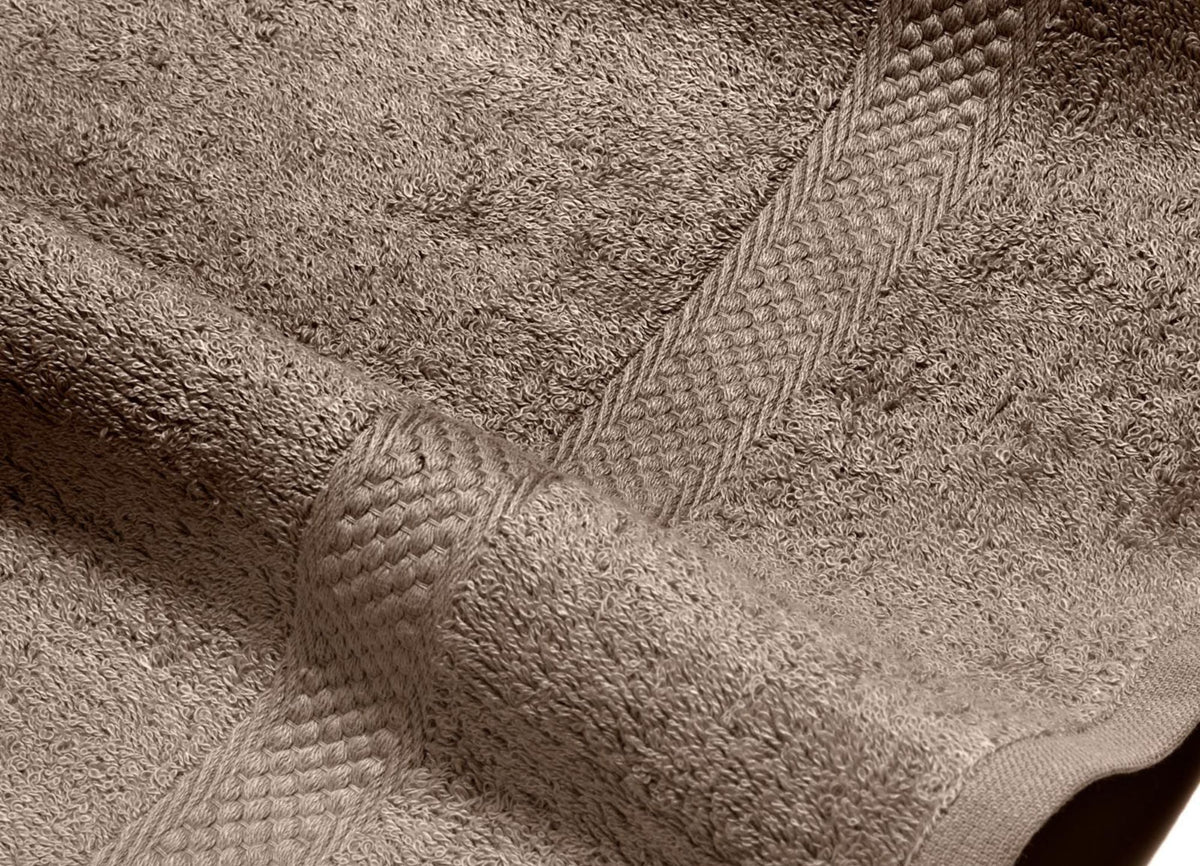 Minorca Taupe Bath Towel