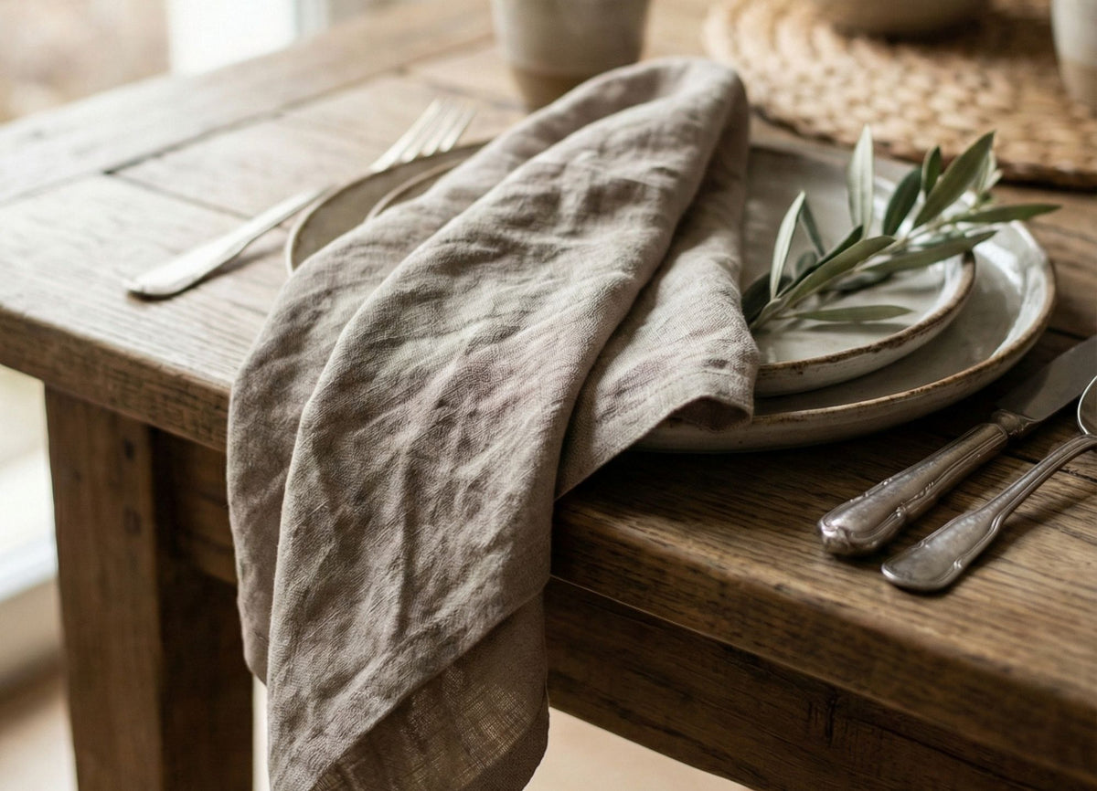 Tiziano Napkin Clay