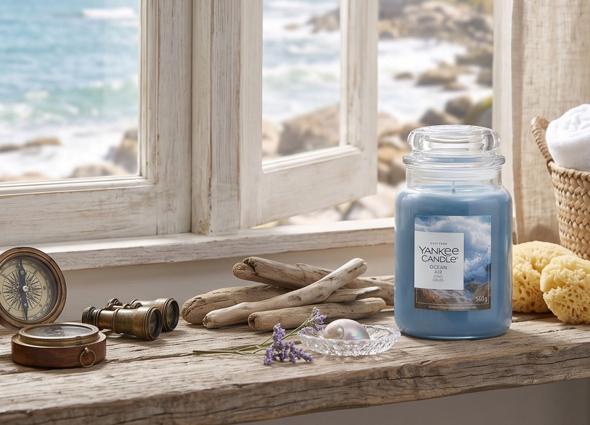 Ocean Air Jar Candle