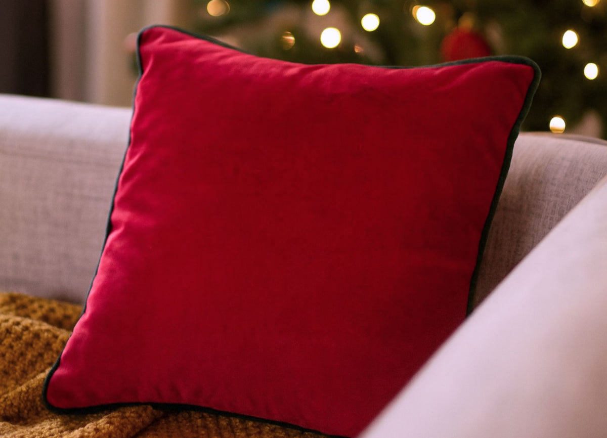 Minimal Red Cushion
