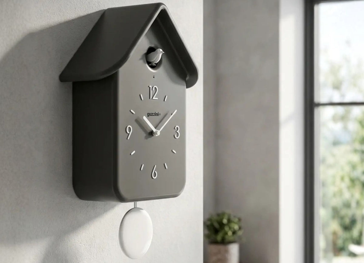 QQ Clock Charcoal