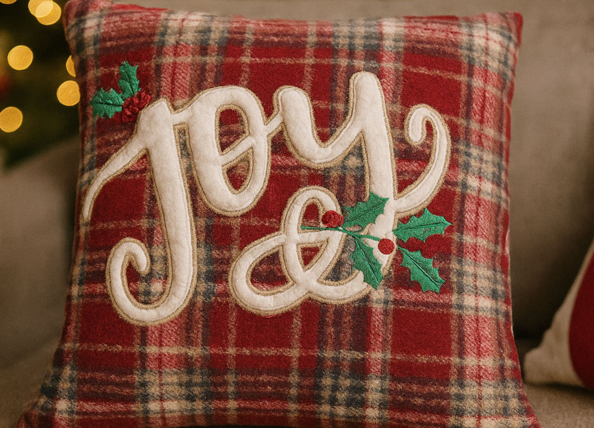 Cottage Square Cushion Joy
