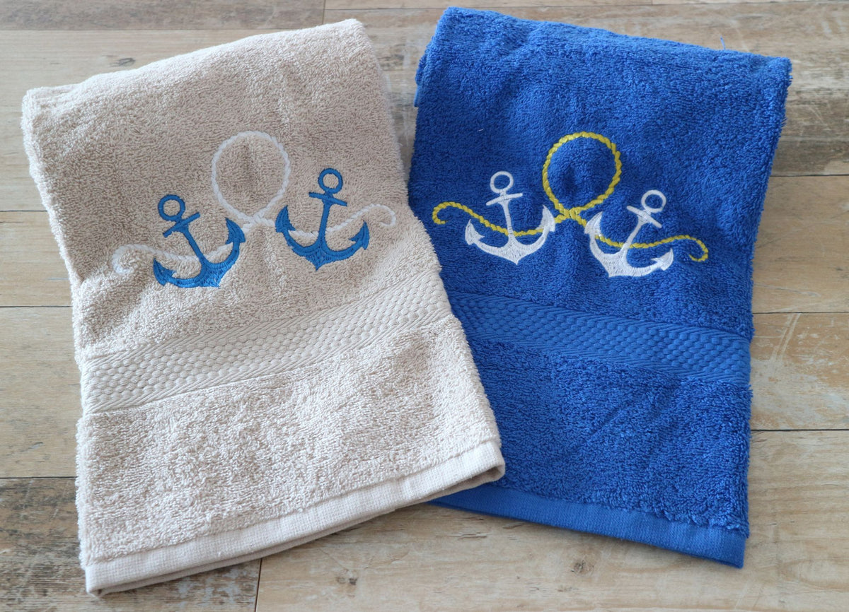 Port Royale Towel Set Blue