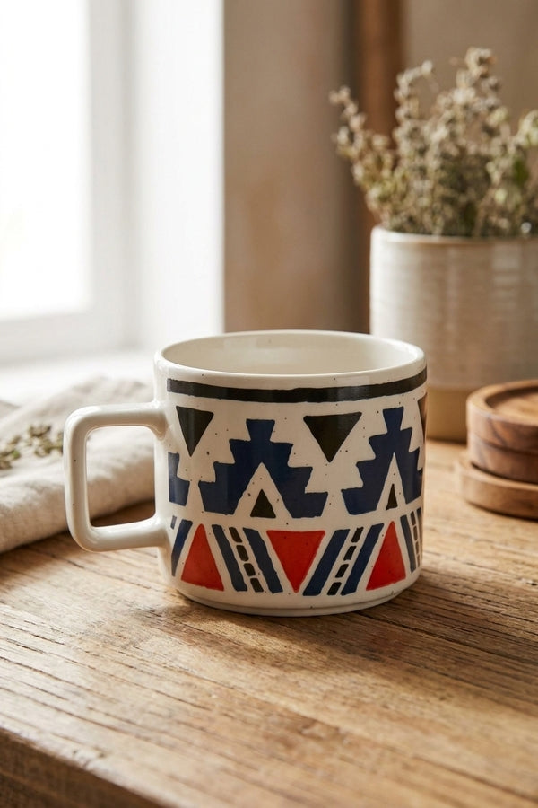 New Bone Tazza Multicolore Azteco