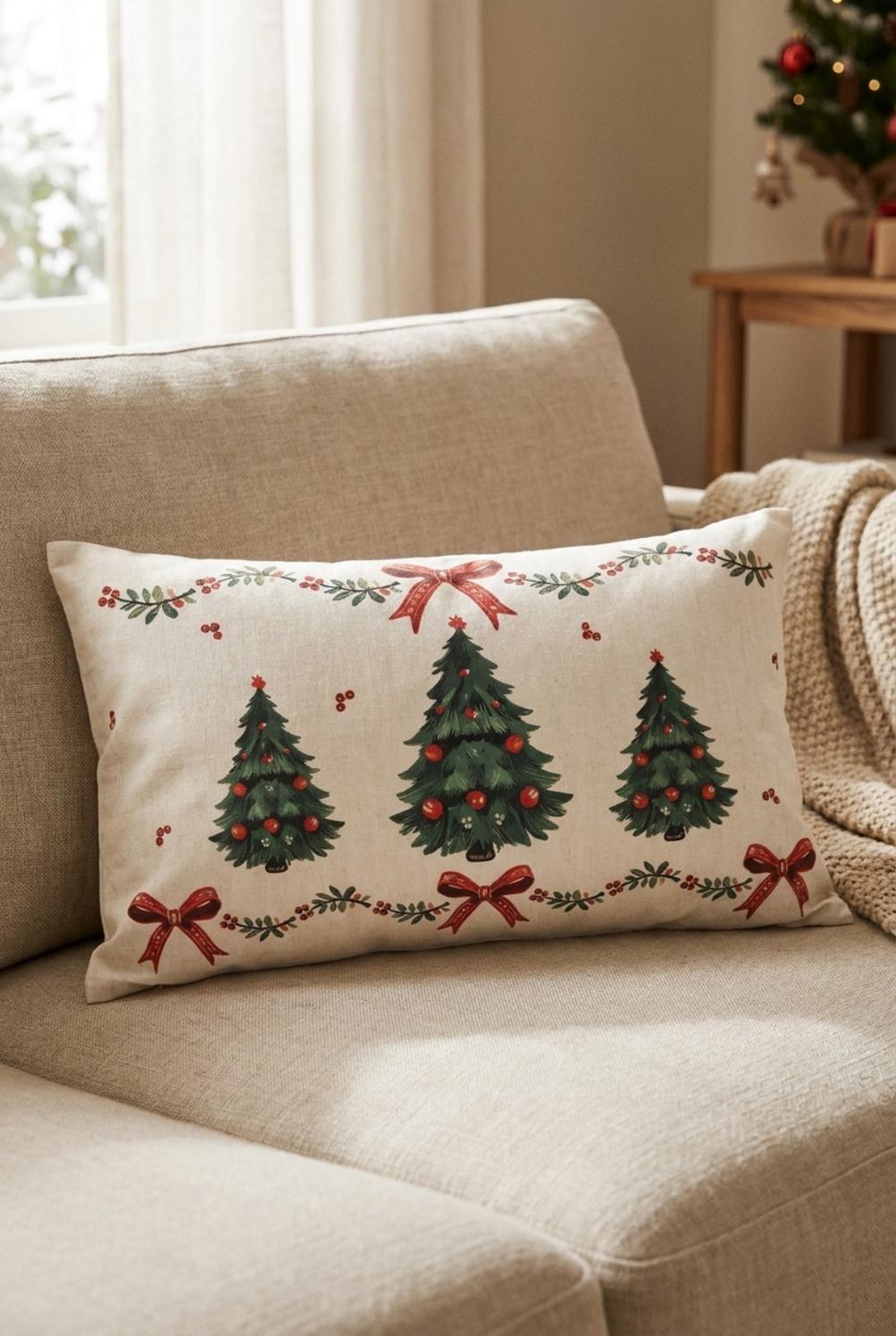Traditional Christmas Cuscino Rettangolare