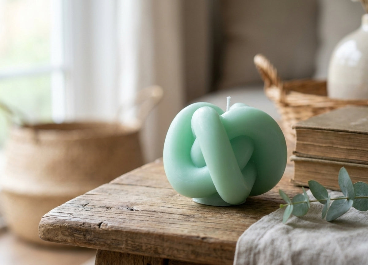 Munay Candela Verde acqua Nodo