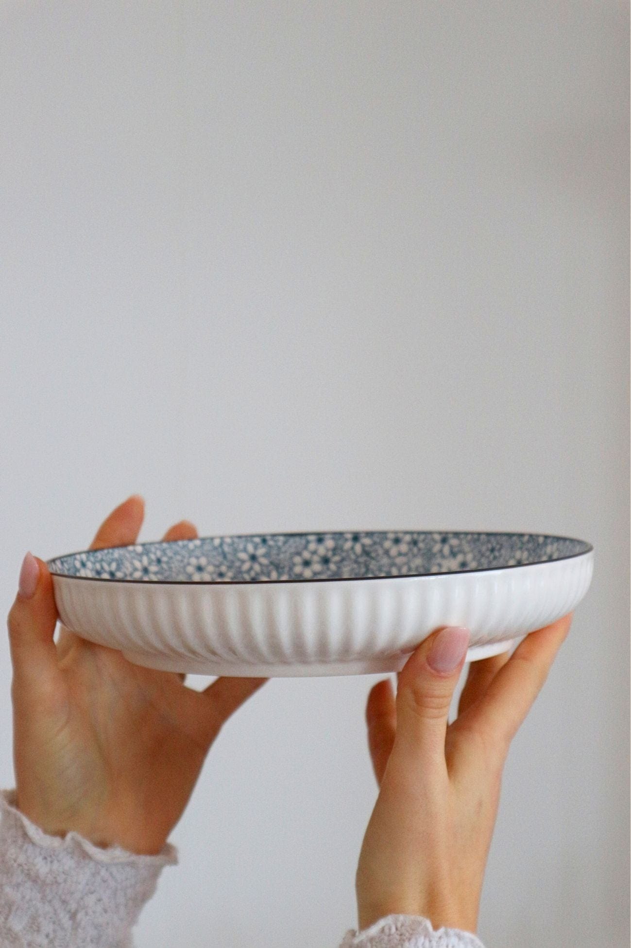 Antiope Design Kishi Kishi - Floral - Piatto fondo in porcellana in stile orientale
 | Antiope Design