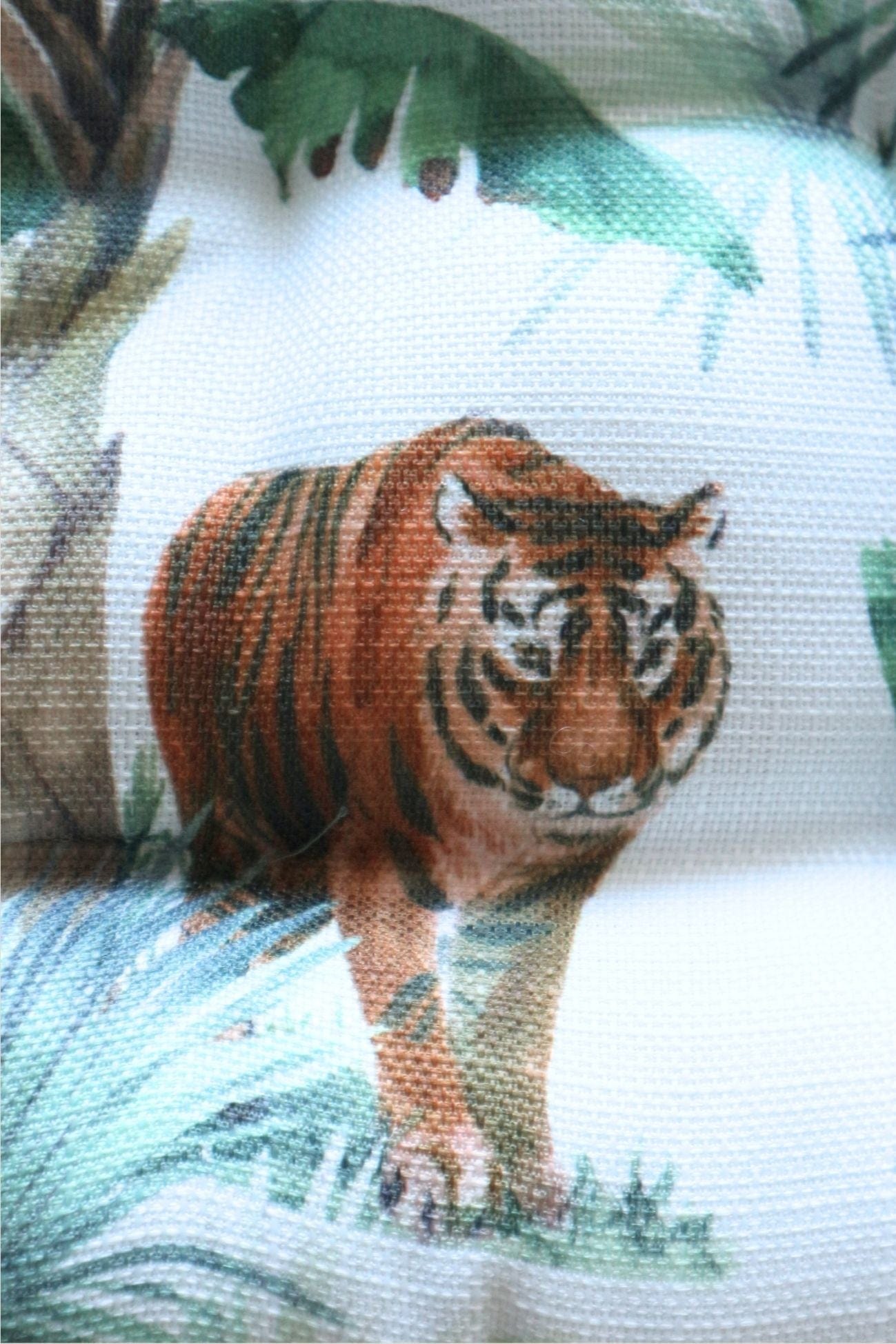 Blanc MariClo' Cocorita Cocorita - Cuscino esotico da sedia imbottito in poliestere | Blanc MariClo'