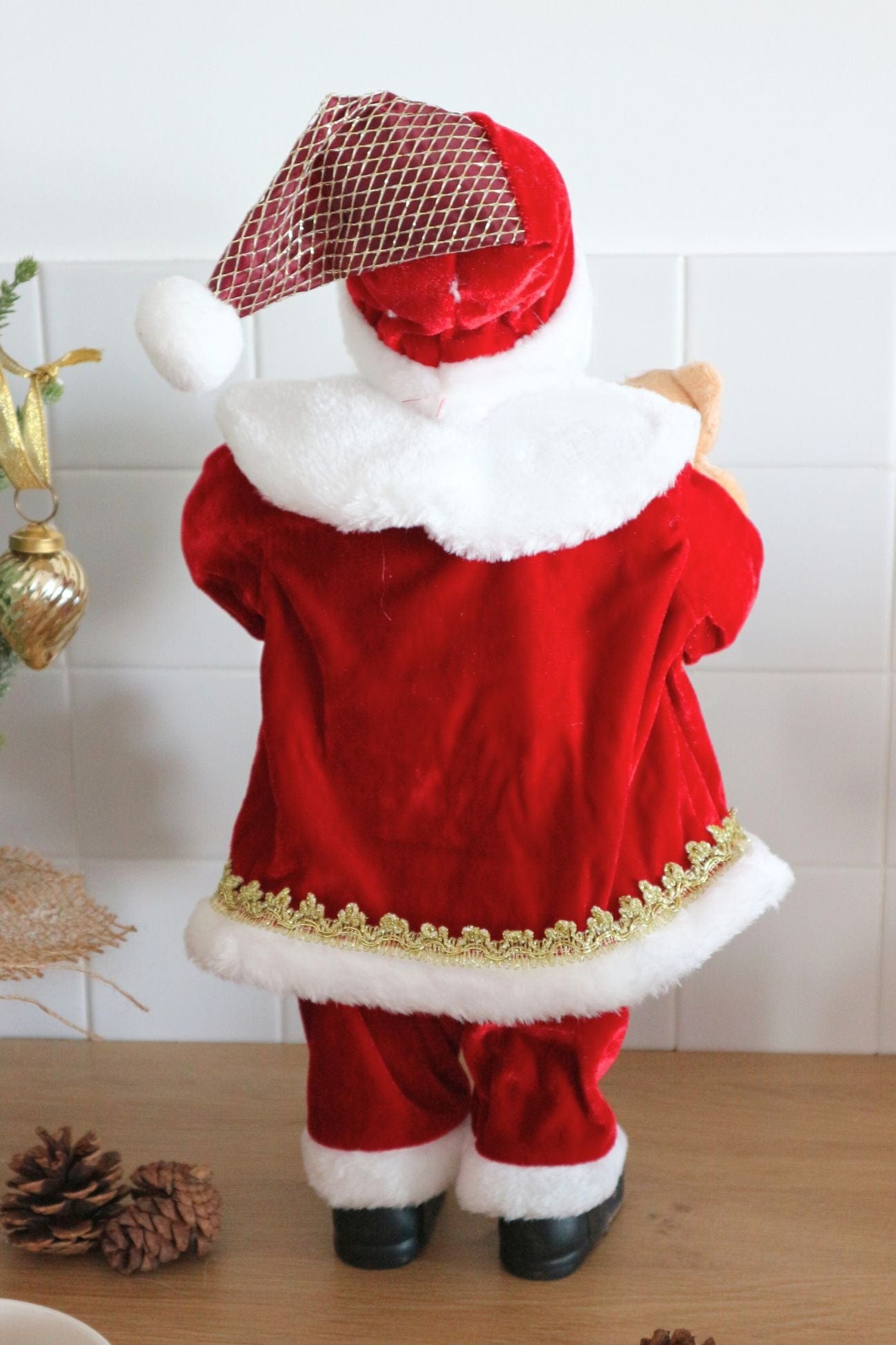 Blanc MariClo' Dear Santa Claus Dear Santa Claus - Babbo Natale con peluche e lanterna | Blanc MariClo'