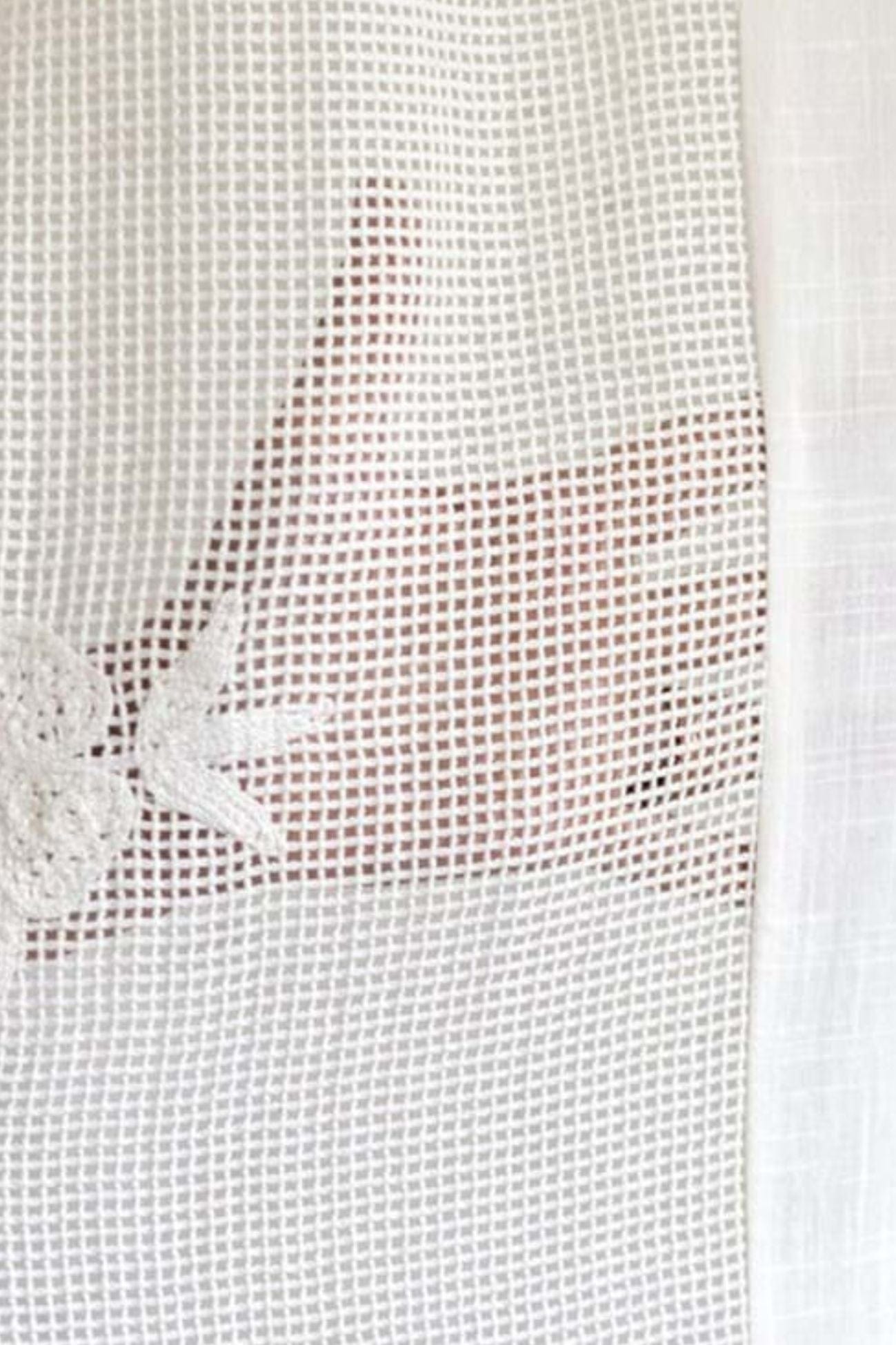 Blanc MariClo' Dentelle Dentelle - Tenda bianca in poliestere | Blanc MariClo'