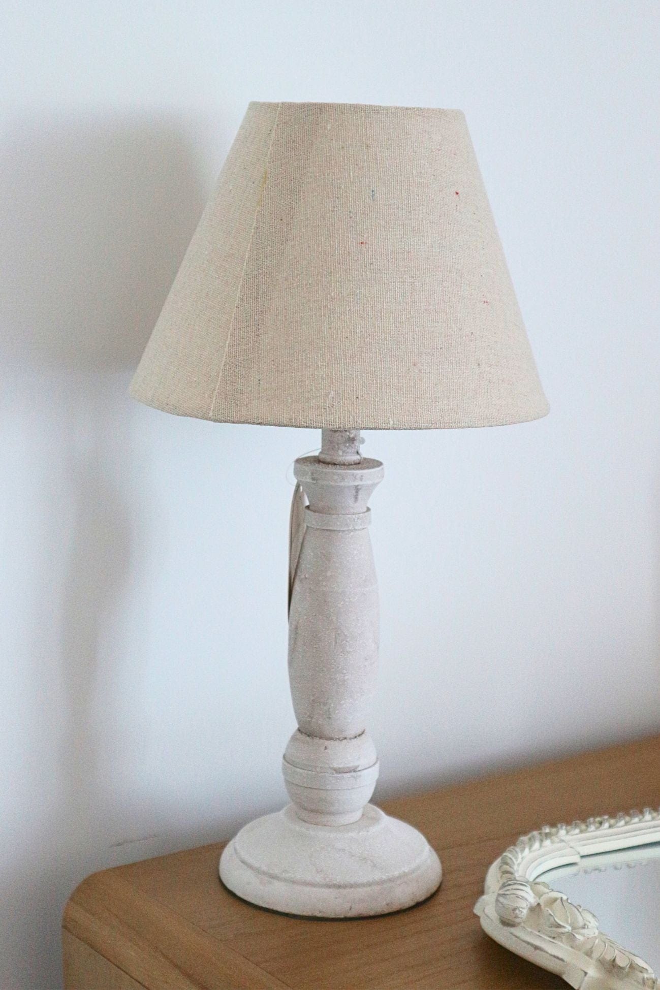 Blanc MariClo' Euridice Euridice - Euridice - Base lume con paralume in cotone | Blanc MariClo'