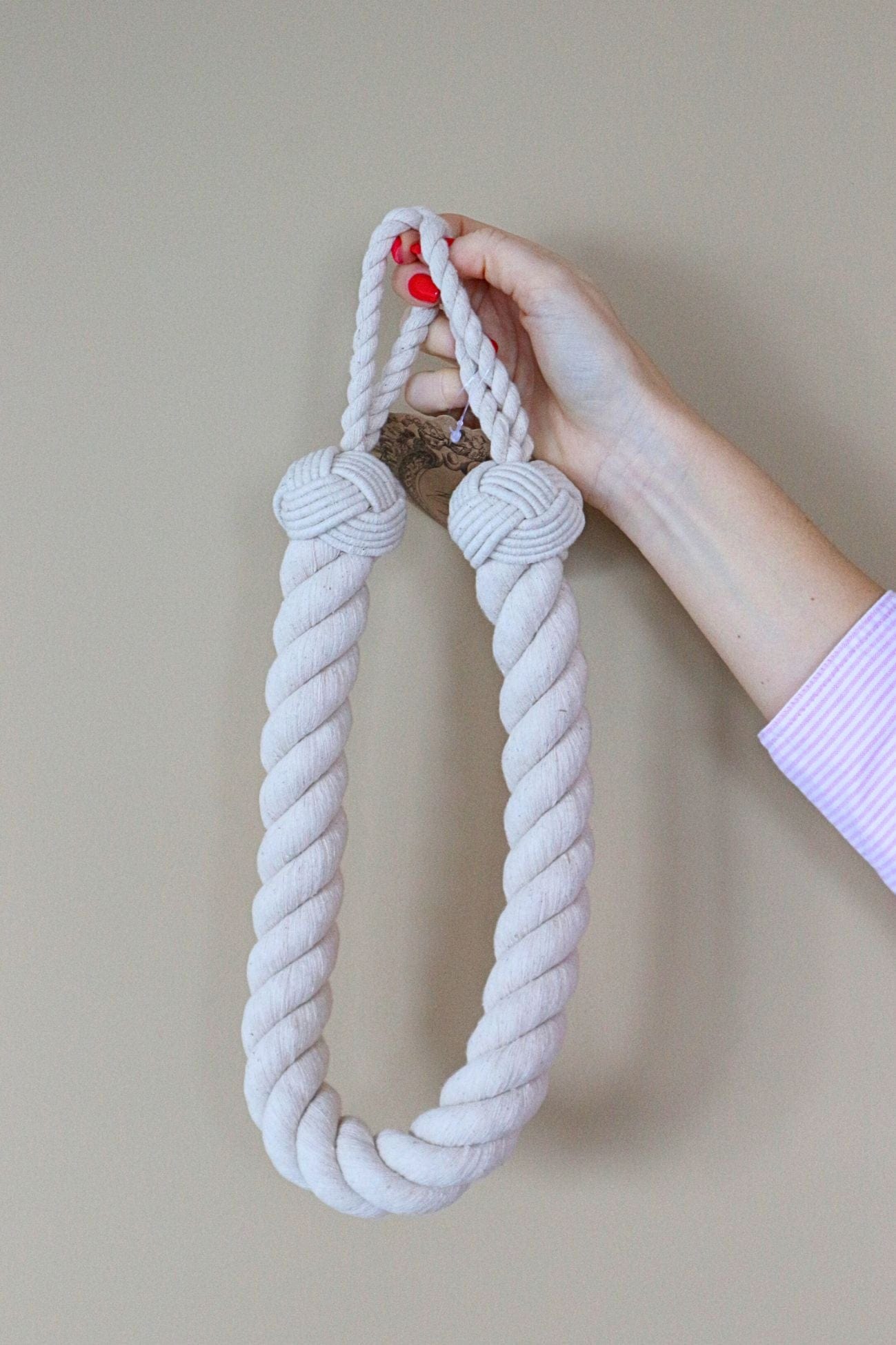 Blanc MariClo' Jabelle Jabelle - Embrasse in cotone 85 cm | Blanc MariClo'