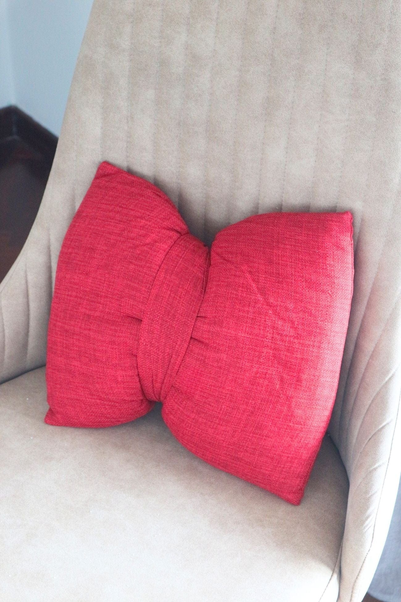 Blanc MariClo' Le Chic Le Chic - Le Chic - Cuscino arredo imbottito piccolo a forma di fiocco | Blanc MariClo'