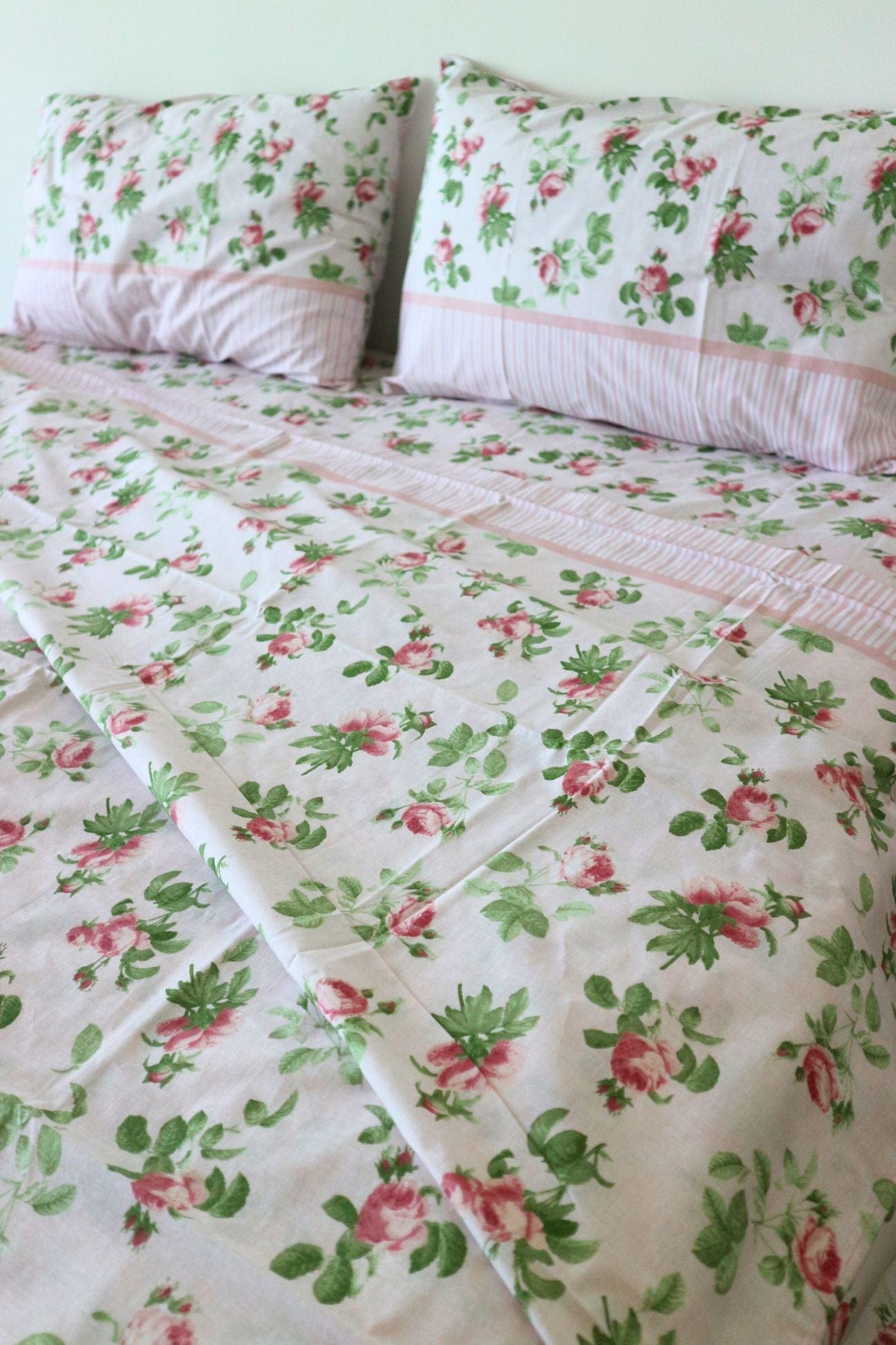 Blanc MariClo' Le Rose Del Borgo Le Rose Del Borgo - Completo letto matrimoniale con 2 federe 300x245 | Blanc MariClo'