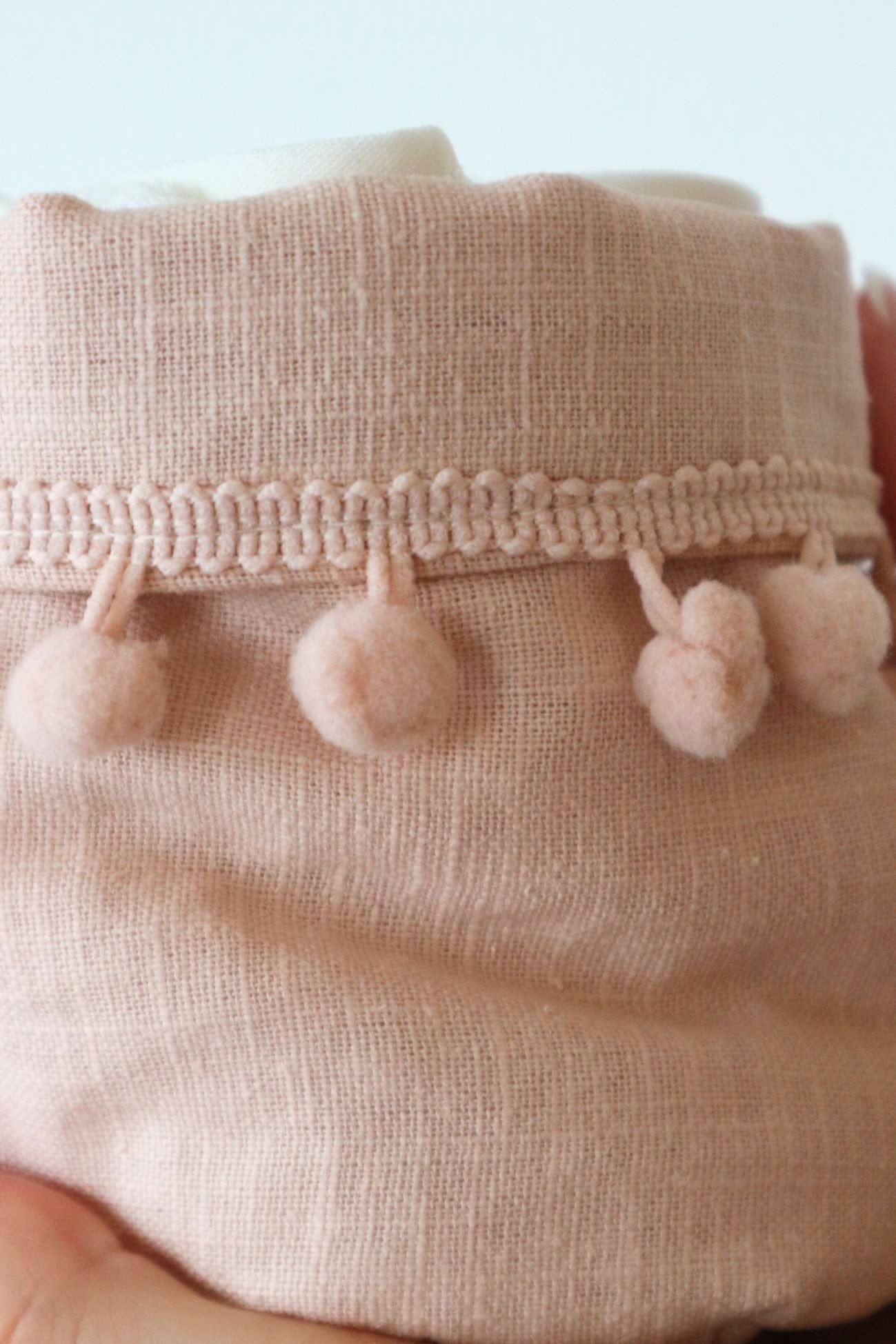 Blanc MariClo' Leuna Leuna - Cestino con 2 lavette in cotone | Blanc MariClo'