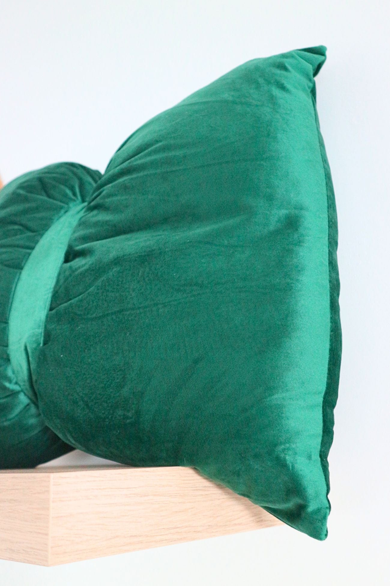 Blanc MariClo' Morbido Sonno Morbido Sonno - Cuscino arredo imbottito verde a forma di fiocco | Blanc MariClo'