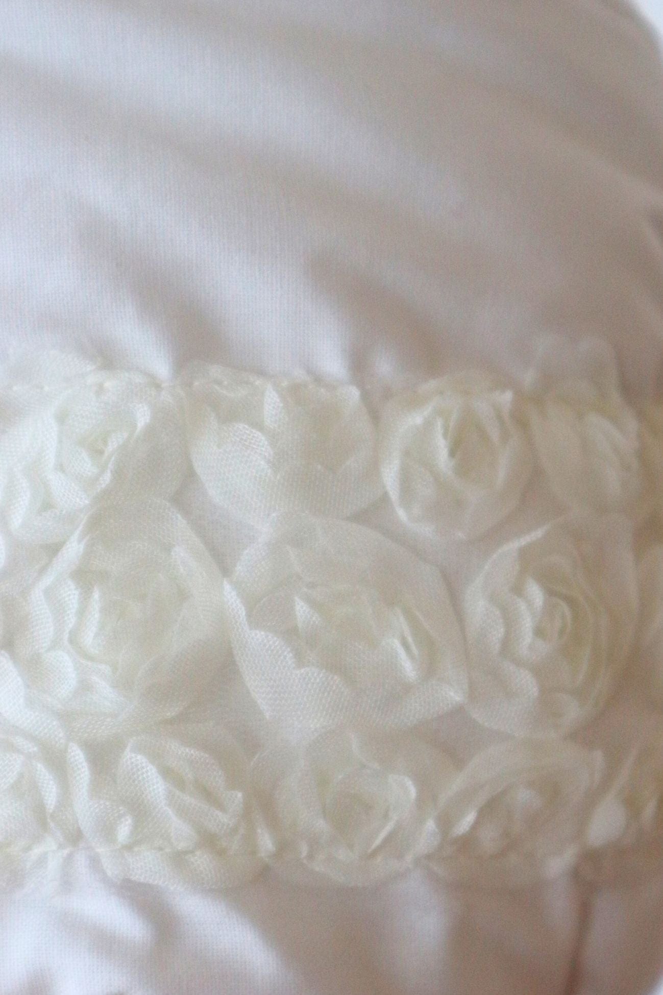 Blanc MariClo' Parterre Parterre - Cestino con 4 lavette in cotone | Blanc MariClo'