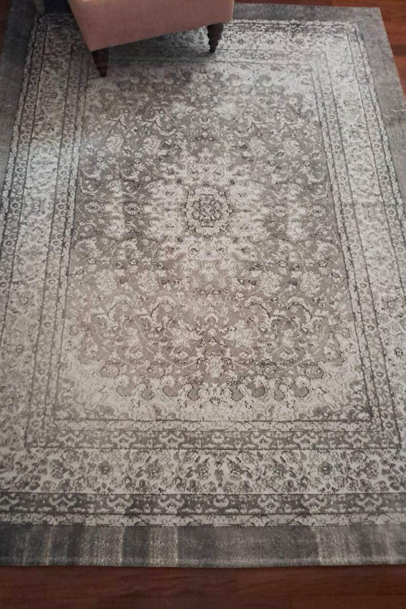 Blanc MariClo' Persian Persian - Persian - Tappeto elegante tortora stampato in acrilico e cotone 210x154 | Blanc MariClo'