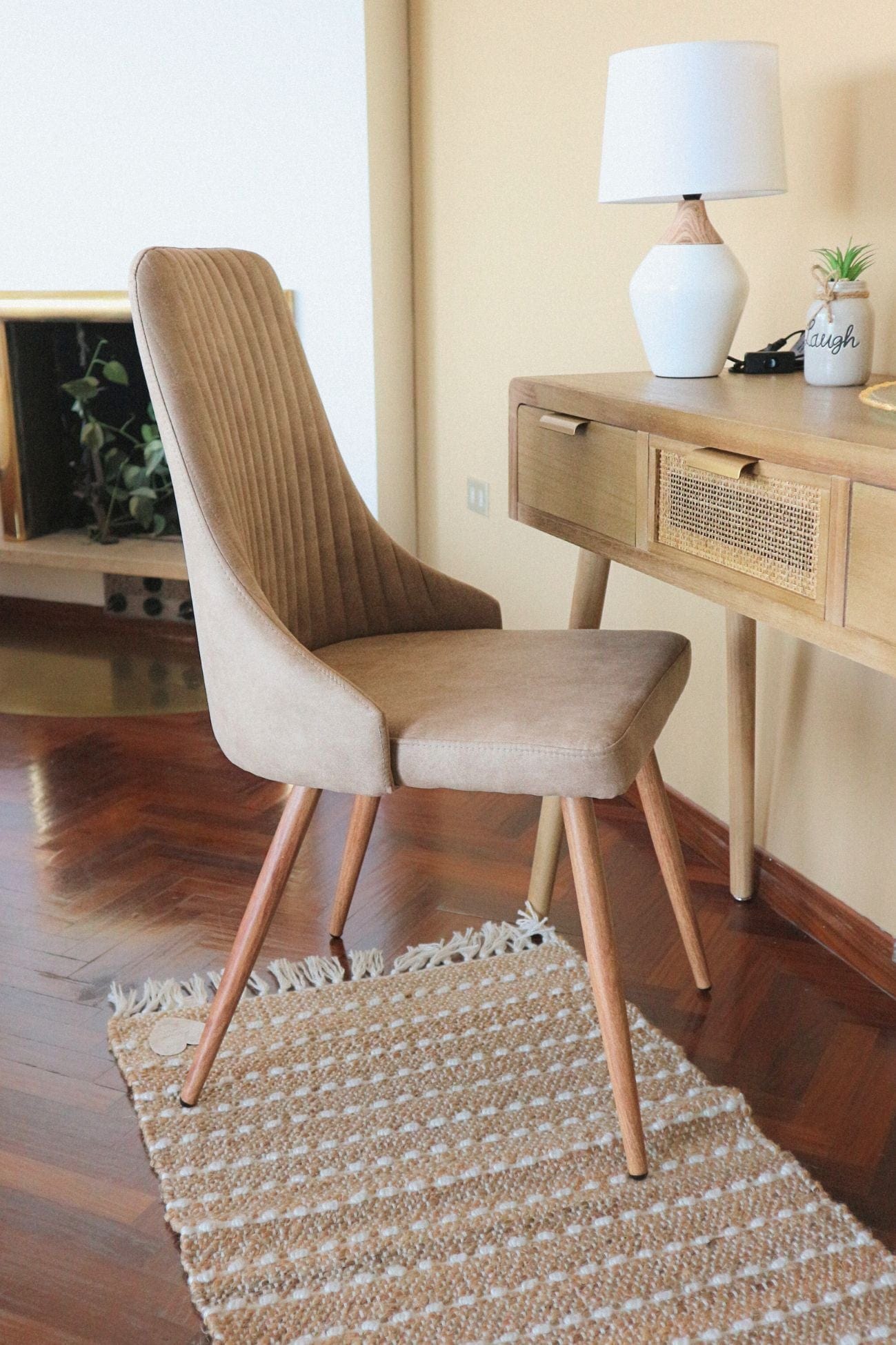 Blanc MariClo' Row Attitude Row Attitude - Row Attitude - Tappeto in juta con frange e cuciture bianche 90x60 | Blanc MariClo'