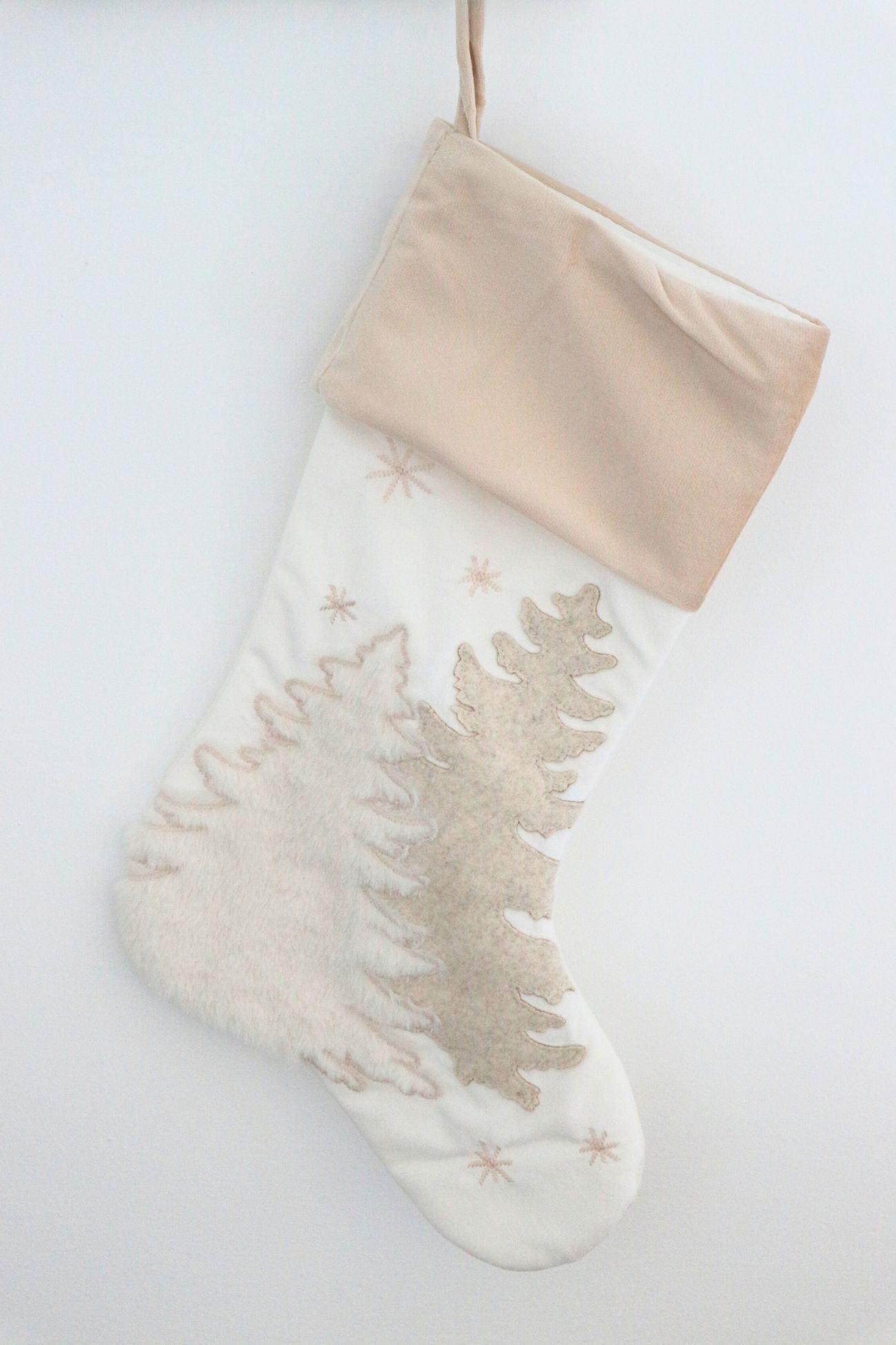 Blanc MariClo' Shiny Christmas Shiny Christmas - Calza di Natale bianca e oro | Blanc MariClo'