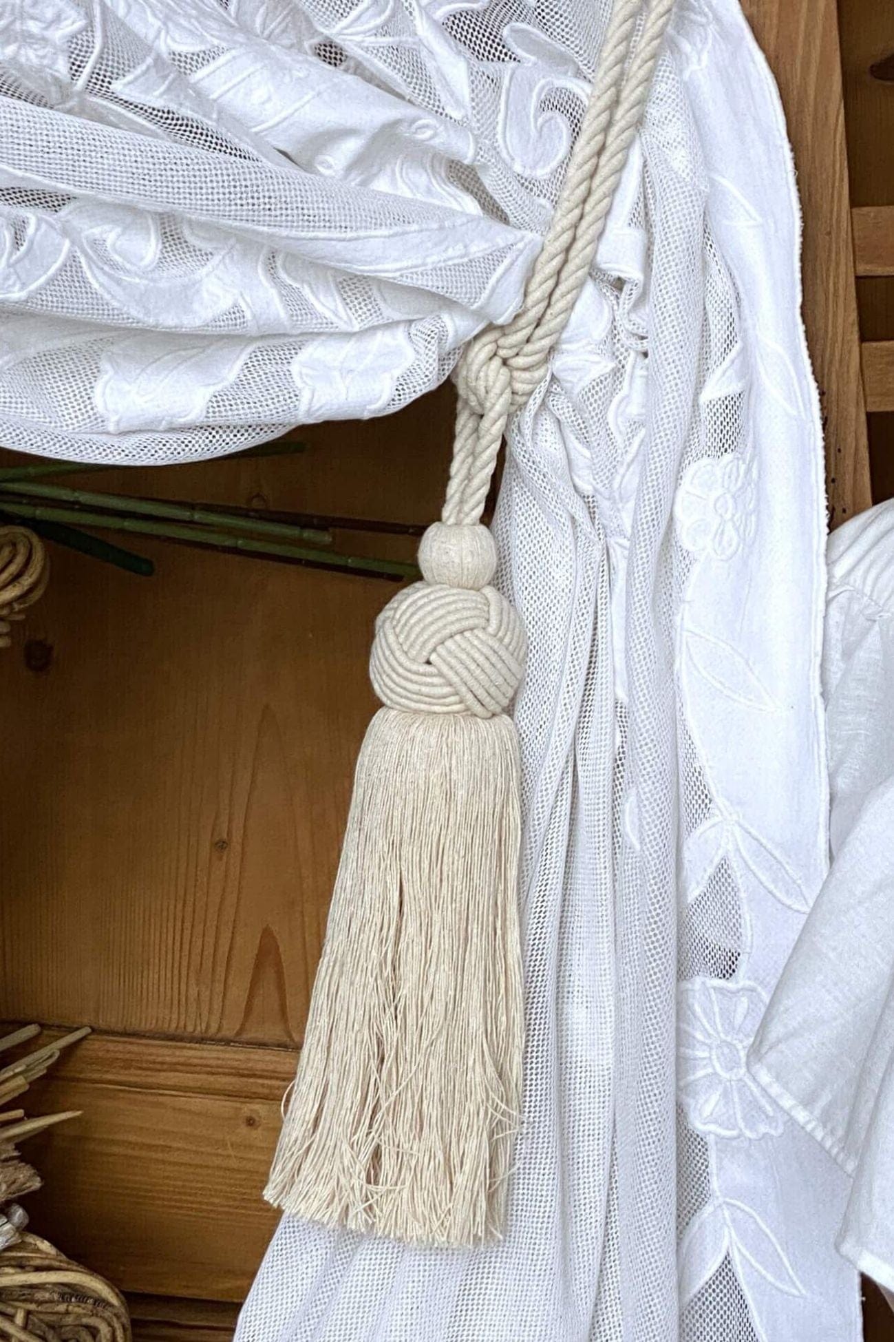 Blanc MariClo' Sitara Sitara - Embrasse in cotone 26 cm | Blanc MariClo'