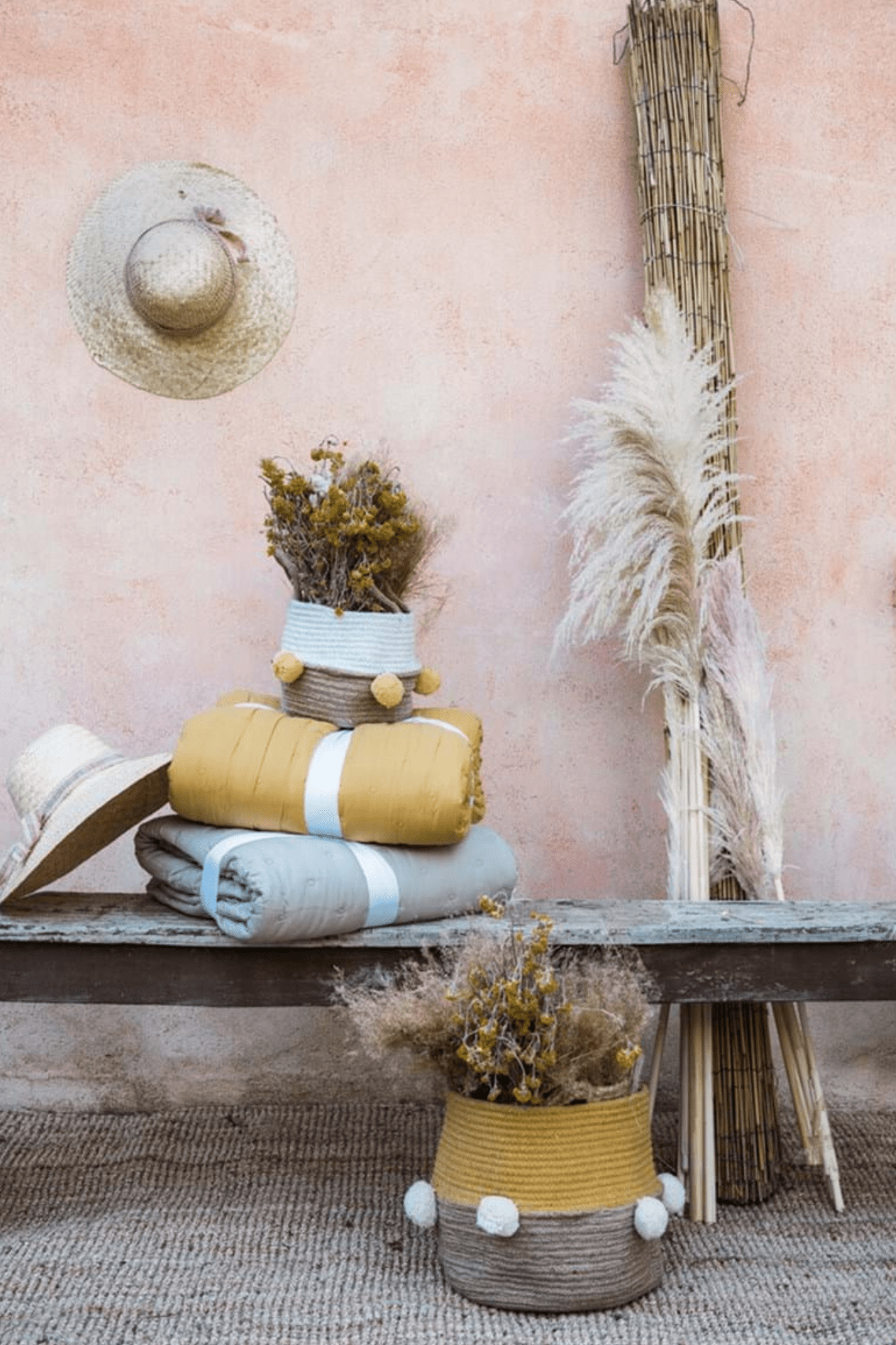 Blanc MariClo' Topazio Topazio - Trapunta boutis in microfibra ocra - 2 dimensioni