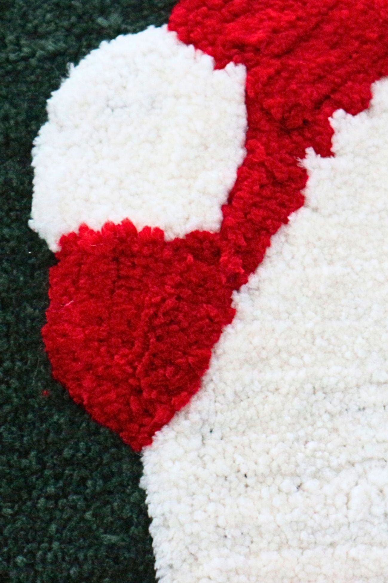 Blanc MariClo' Un Natale Italiano Un Natale Italiano - Tappetino da bagno/Scendiletto in cotone natalizio 80x55 | Blanc MariClo'