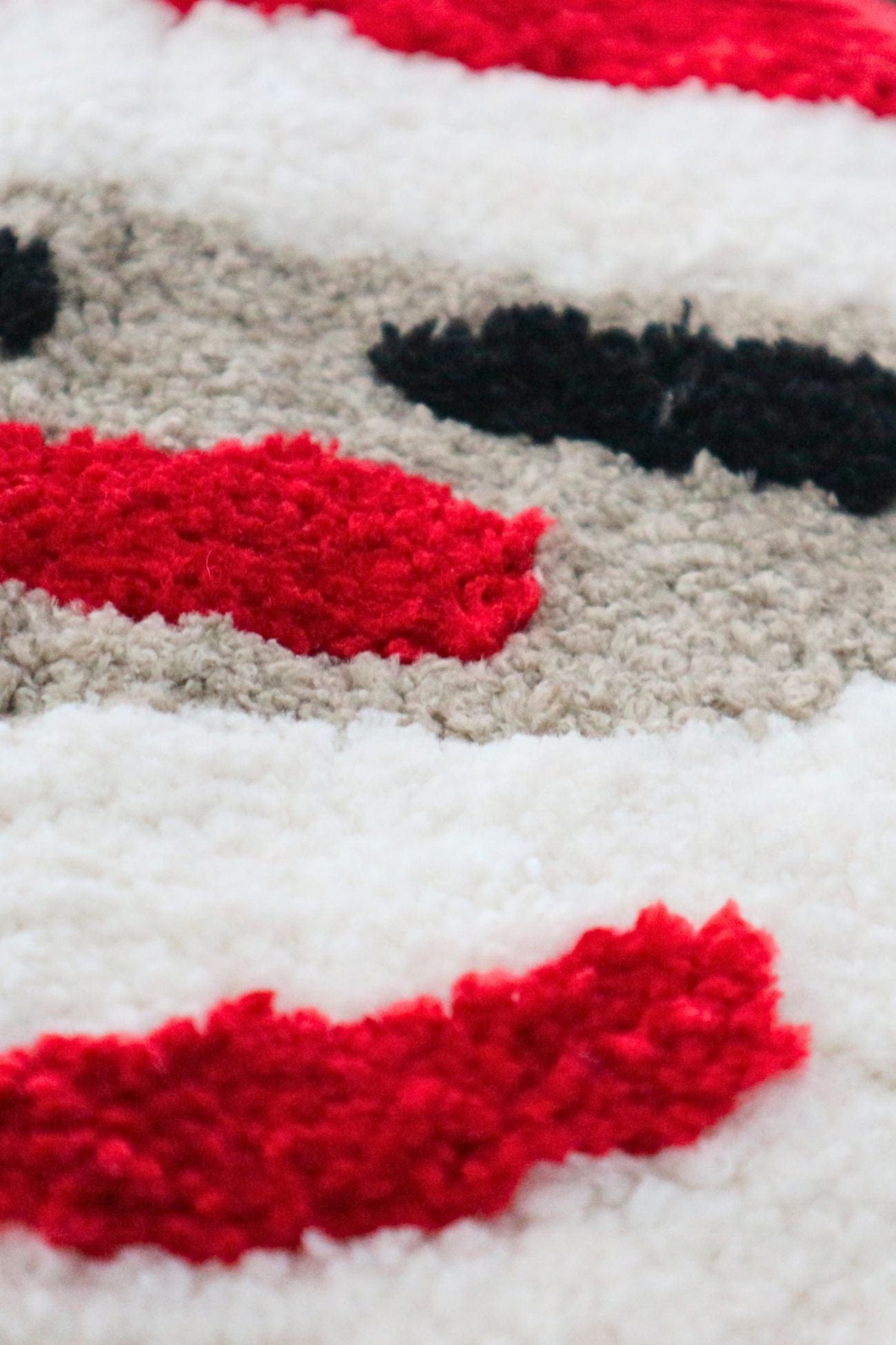 Blanc MariClo' Un Natale Italiano Un Natale Italiano - Tappetino da bagno/Scendiletto in cotone natalizio 80x55 | Blanc MariClo'