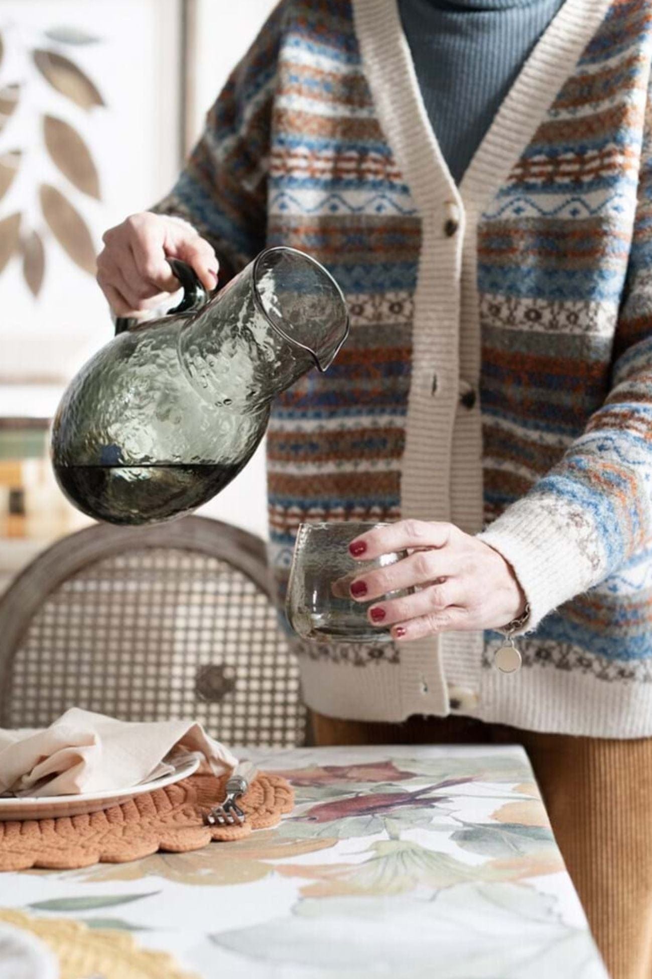 Blanc MariClo' Villa Torlonia Villa Torlonia - Bicchiere verde in vetro riciclato | Blanc MariClo'