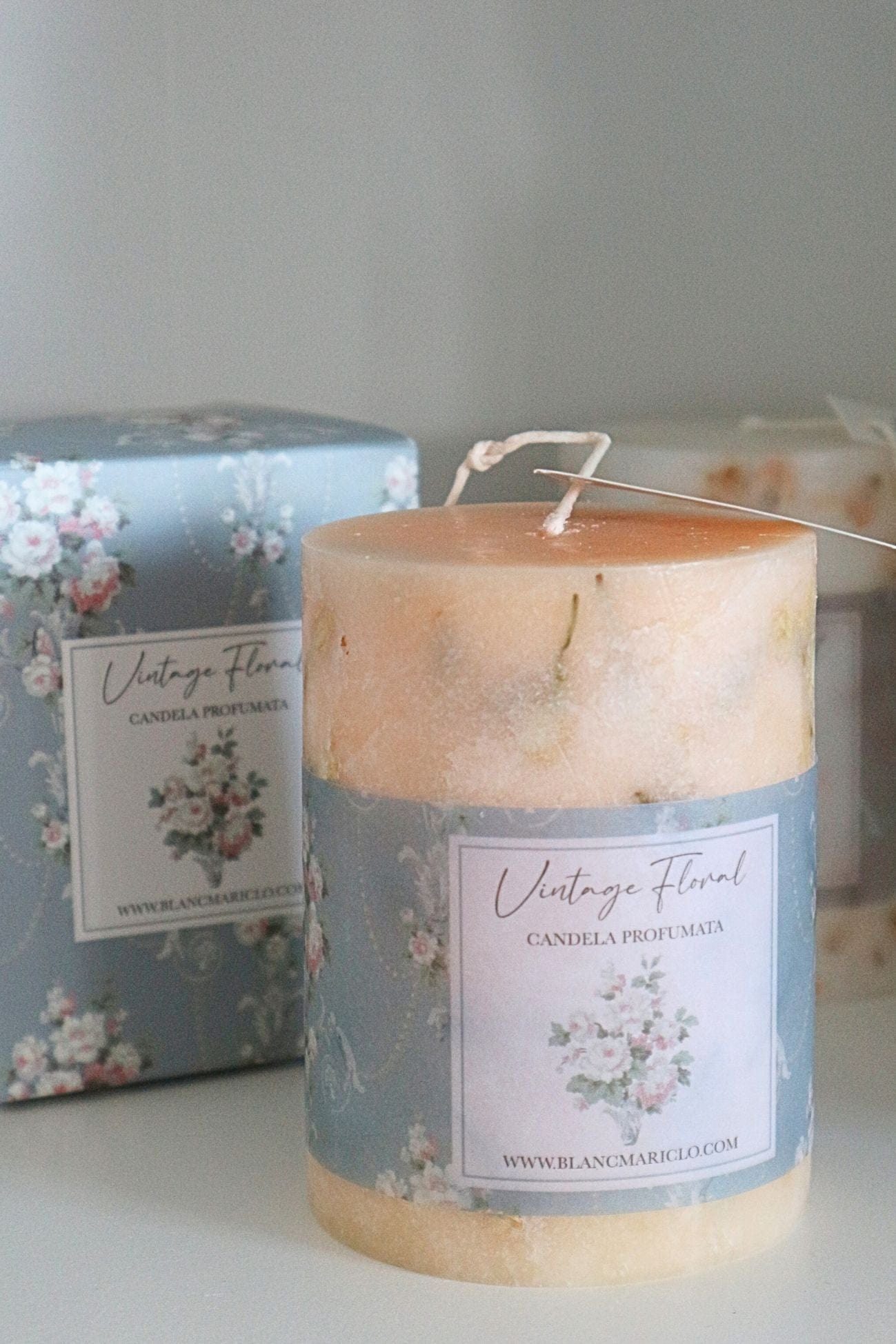 Blanc MariClo' Vintage Floreal Vintage Floreal - Vintage Floreal - Candela profumata fragranza floreale fruttata | Blanc MariClo'