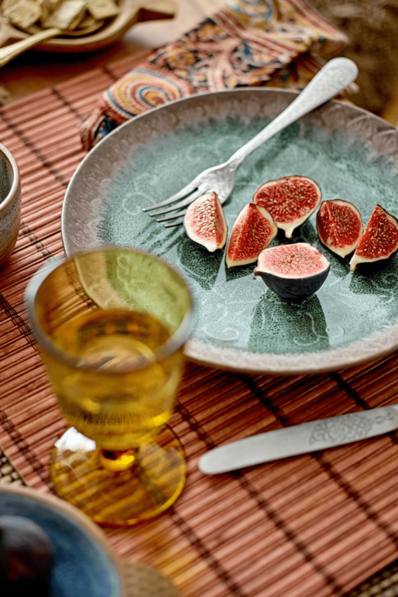 Bloomingville Maggi Tovaglietta americana rettangolare in stile giapponese