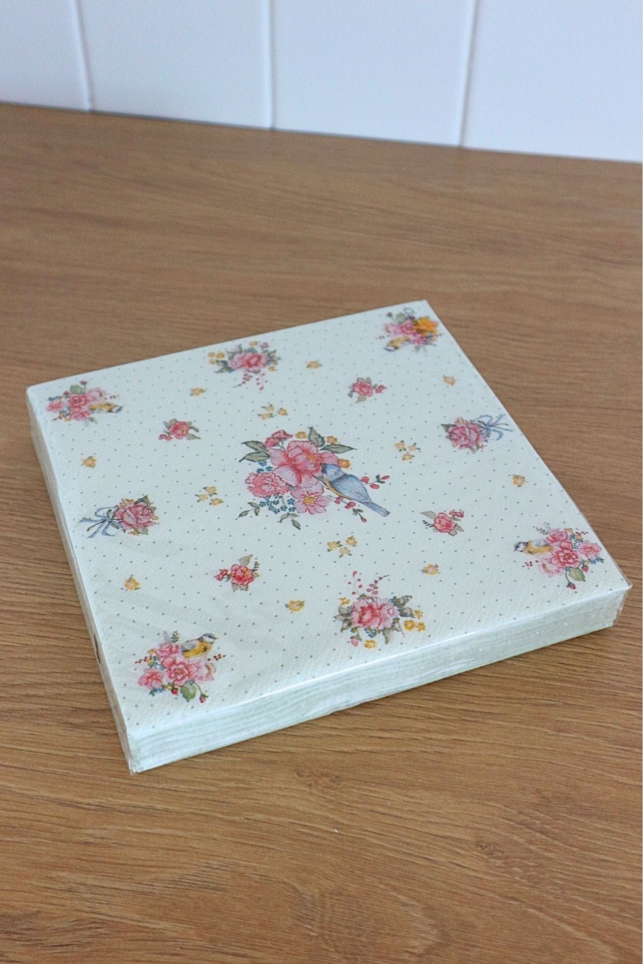 Clayre & Eef Fioritura Fioritura - Set di 20 tovaglioli in carta con fantasia floreale | Clayre & Eef