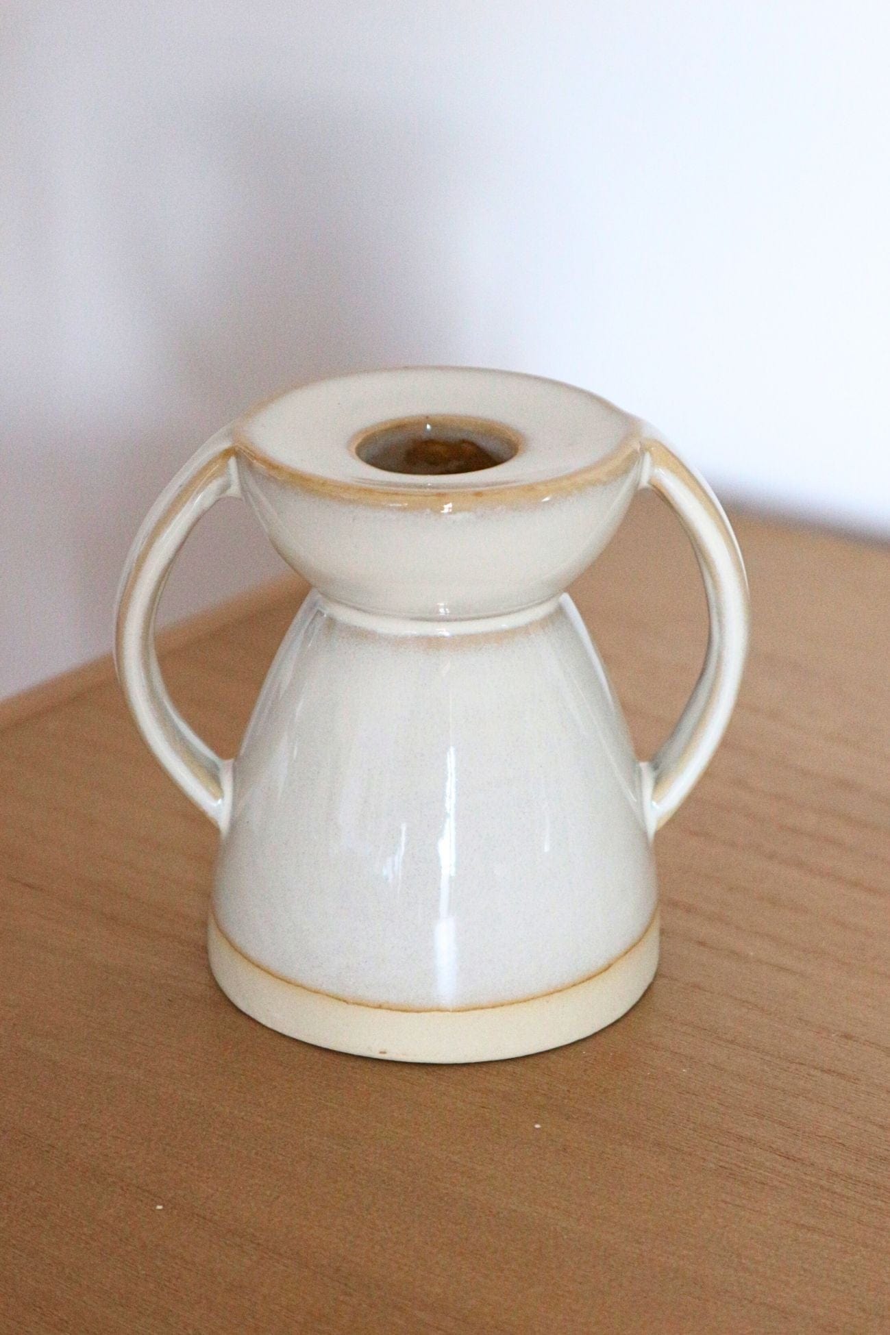 Clayre & Eef Ljus Ljus - Portacandela in porcellana con manici | Clayre & Eef