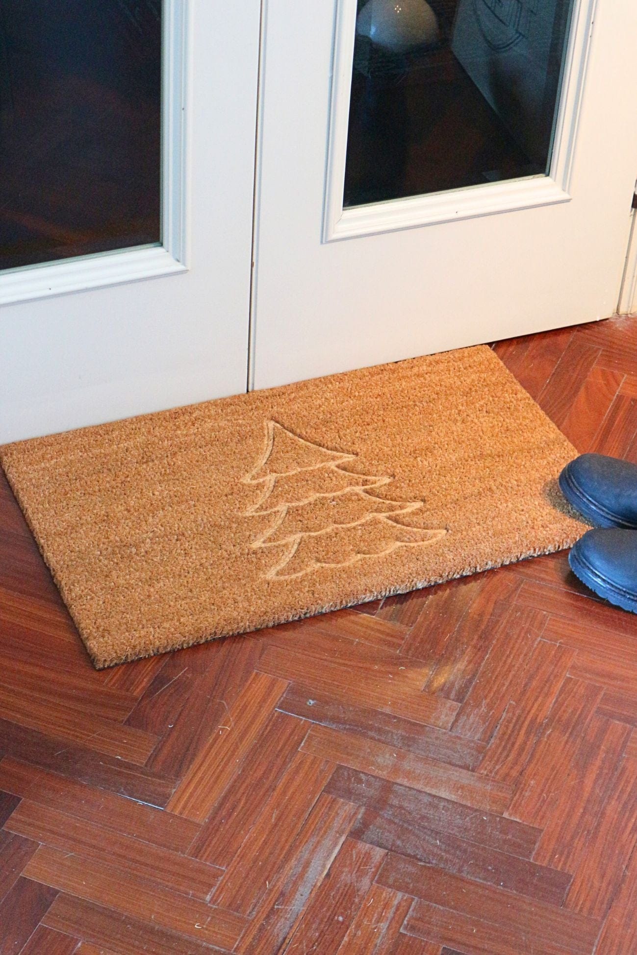 Clayre & Eef Tre Tre - Zerbino natalizio con alberello 75x45 | Clayre & Eef