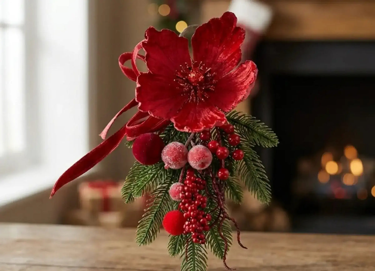 Incanto Di Natale Teardrop Garland 35cm