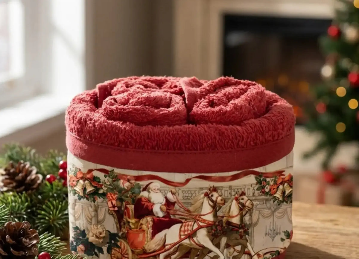 Calessi E Calessini Washcloths Red